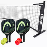 Head Extreme Tour MAX 4 Paddle + Net Pickleball Bundle