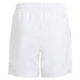 adidas Boy's Club 3 Stripe Short (White)