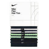 Nike Flex Hair Tie 6 Pack (Multi-Colour)