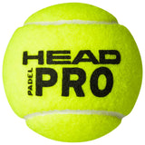 Head Padel Pro Balls (3 Ball Can) - RacquetGuys.ca