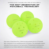 Selkirk Pro S1 Outdoor Pickleball (Yellow) - 100 pack