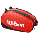Wilson Tour Padel Bag (Red) - RacquetGuys.ca