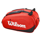 Wilson Tour Padel Bag (Red) - RacquetGuys.ca
