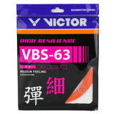 Victor VBS-63 Badminton String (Orange)
