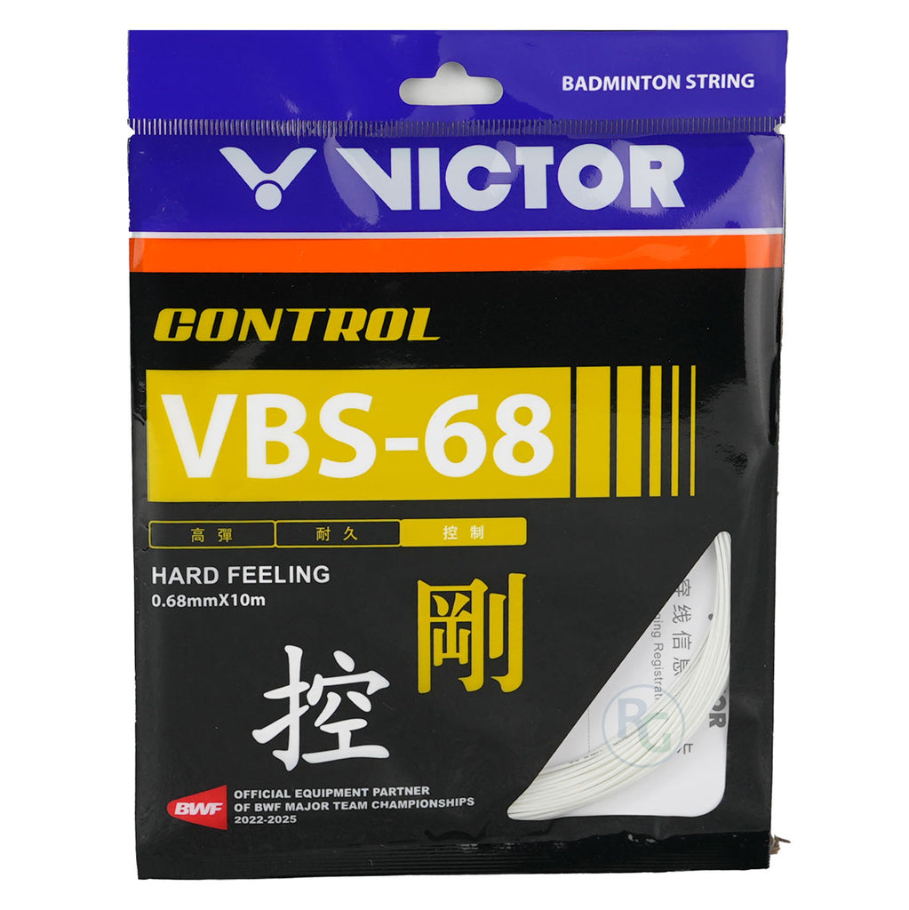 Victor VBS-68 Badminton String (White)
