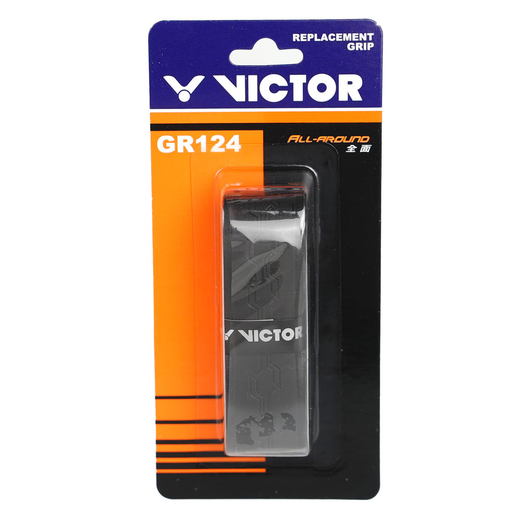 Victor GR-124 Badminton Replacement Grip (Black)