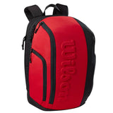 Wilson Clash v2 Super Tour Backpack Racquet Bag (Red/Black) - RacquetGuys.ca