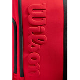 Wilson Clash v2 Super Tour Backpack Racquet Bag (Red/Black) - RacquetGuys.ca