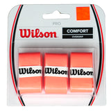 Wilson Pro Overgrip 3 Pack (Neon Orange)