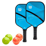 Wilson Echo Team 2 Paddle Pickleball Bundle