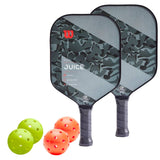 Wilson Juice Camo 2 Paddle Pickleball Bundle