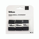 Wilson Pro Pickleball Overgrip 3 Pack (Black)