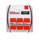 Wilson Pro Overgrip 3 Pack (Burn Orange)