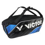 Victor BR9213 6 Pack Racquet Bag (Black/Brilliant Blue)