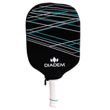 Diadem Pickleball Paddle Cover Black/Teal Court