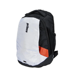 Prince Tour Evo Backpack Racquet Bag (White, Black, Orange)