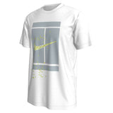 Nike Men's Court Heritage OC Tee Top (White)