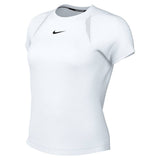 Nike Women's Dri-FIT Advantage SS Top (White) - RacquetGuys.ca
