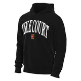 Nike Men's DF Fleece Heritage Hoodie (Black/White)--description - RacquetGuys.ca