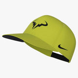 Nike Unisex Dri-FIT Rafa Club AeroBill Featherlight Cap (Bright Cactus/Black) **description/UPC - RacquetGuys.ca