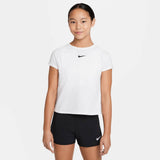 Nike Girls'  Dri-FIT Victory Top (White)