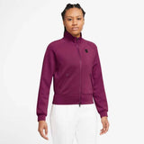 Nike Women's Dri-FIT Heritage Full Zip Jacket (Sangria) - RacquetGuys.ca