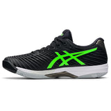 Asics Solution Speed FF 2 Men's Tennis Shoe (Black/Green)