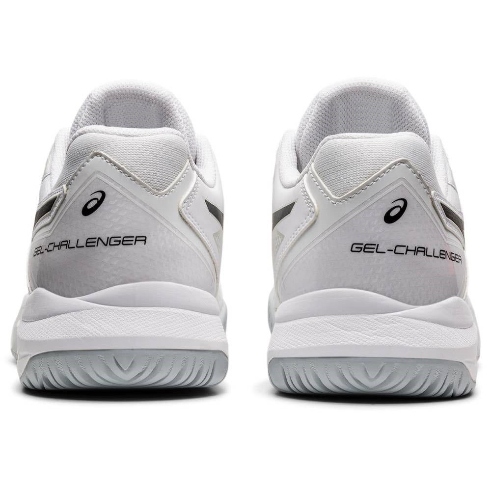 Asics Gel Challenger 13 Men's Tennis Shoe (White/Black) - RacquetGuys.ca