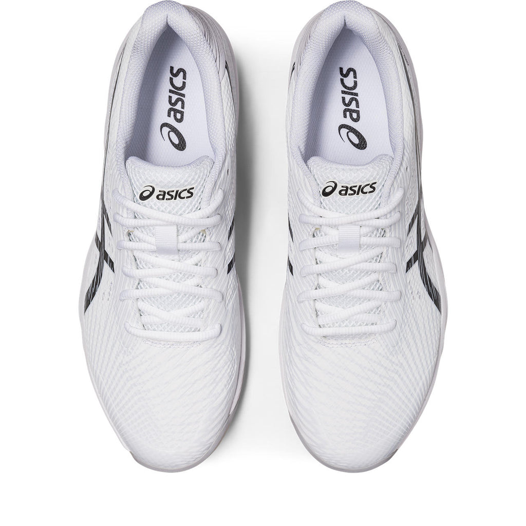 Asics Gel Game 9 Men's Tennis Shoe (White/Black) - RacquetGuys.ca