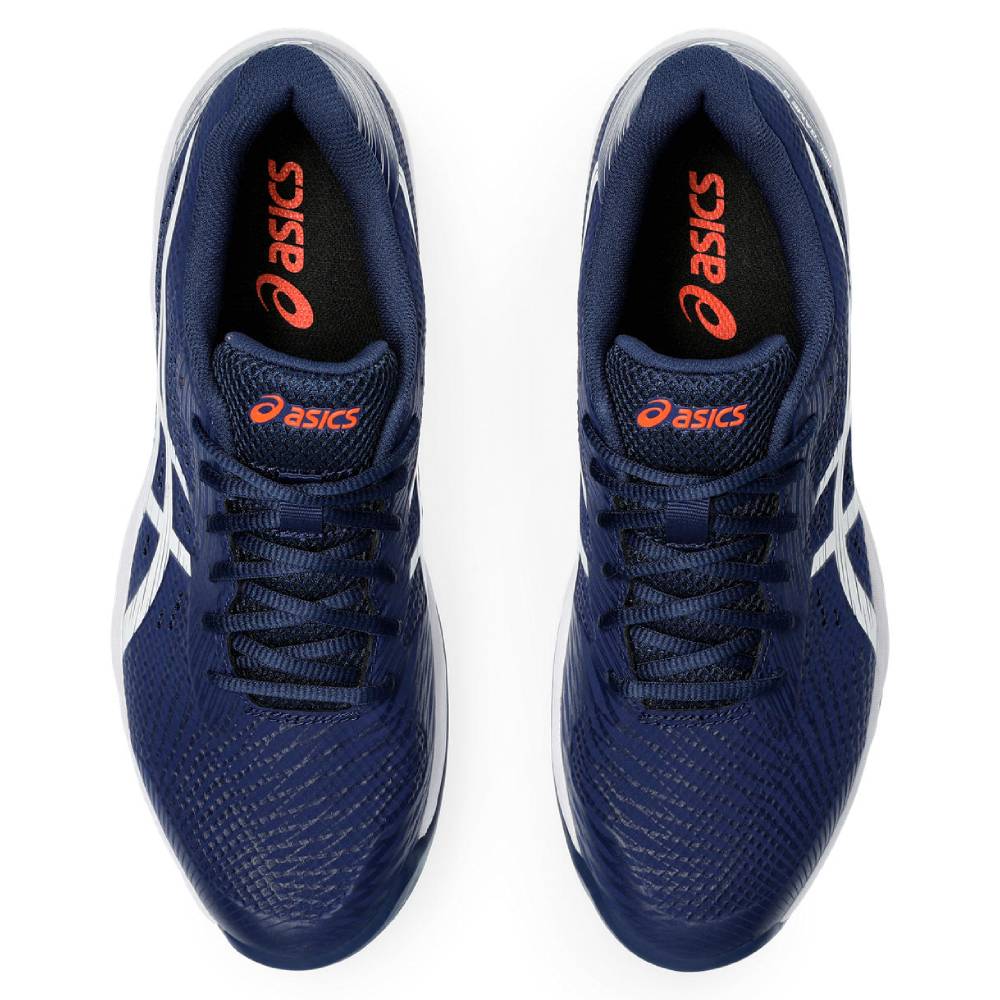 Asics Gel Game 9 Men's Tennis Shoe (Blue/White)