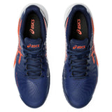 Asics Gel Challenger 14 Men's Tennis Shoe (Blue/Orange)
