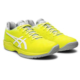Asics Solution Speed FF Women's Tennis Shoe (Safety Yellow/White) - RacquetGuys