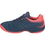 Asics Solution Speed FF Women's Tennis Shoe (Blue/Pink) - RacquetGuys