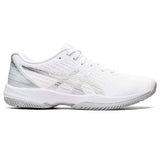 Asics Solution Swift FF Women's Tennis Shoe (White/Silver)