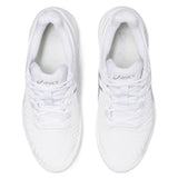 Asics Gel Resolution 9 Wide Women's Tennis Shoe (White/Pure Silver)