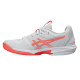 Asics Solution Speed FF 3 Women's Tennis Shoe (White/Pink)