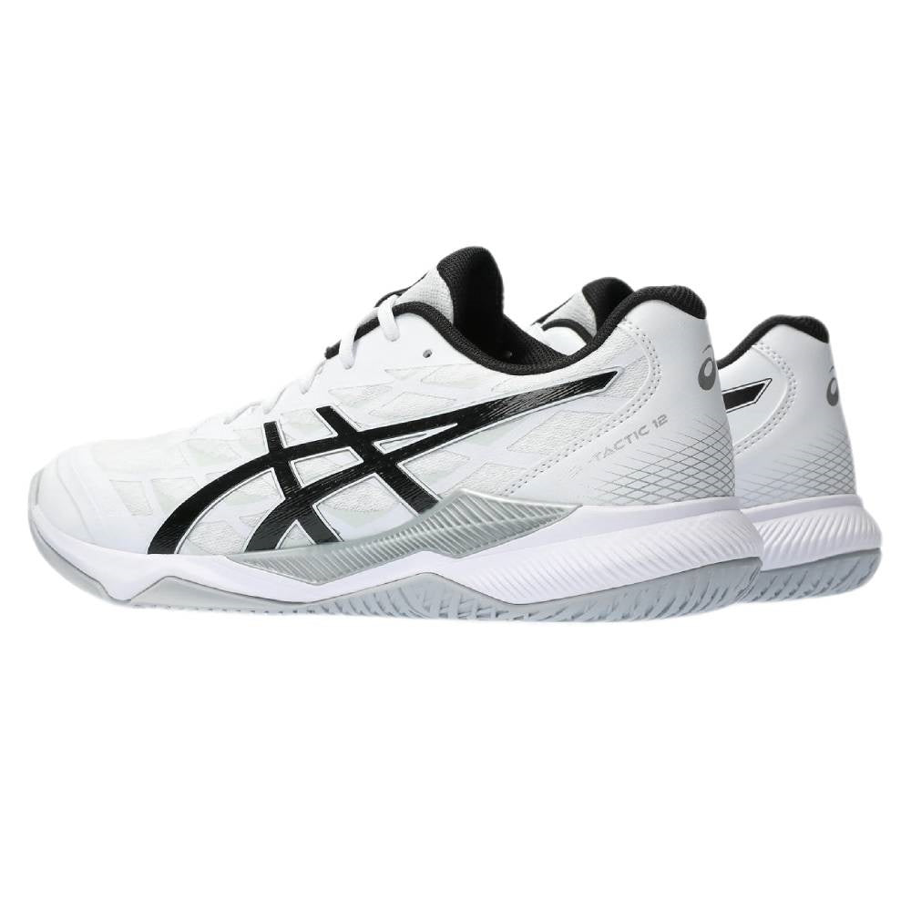 | (White/Black) Tactic Shoe Gel Asics Court RacquetGuys Indoor Men\'s 12