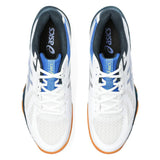 Asics Gel Blade FF Men's Indoor Court Shoe (White/Blue)