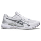 Asics Gel Tactic Women's Indoor Court Shoe (White/Silver)