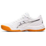 Asics Gel Upcourt 5 Women's Indoor Court Shoe (White/Pure Silver)
