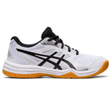 Asics Gel Upcourt 5 GS Junior Indoor Court Shoe (White/Black)