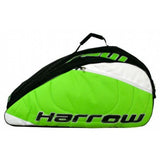 Harrow Pro Squash 12 Pack Racquet Bag (Green) - RacquetGuys