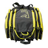 JOOLA Tour Elite Pickleball Bag (Black/Yellow)