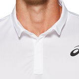 Asics Men's Club Polo (White) - RacquetGuys