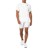 Asics Men's Gel Cool Polo (White) - RacquetGuys