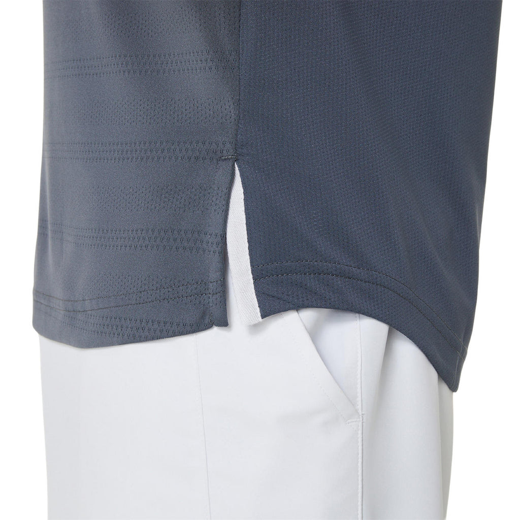 Asics Men's Match Short Sleeve Top (Black/Grey) - RacquetGuys.ca