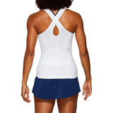 Asics Women's Gel Cool Tank Top (White) - RacquetGuys