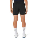 Asics Boy's Tennis Short (Black) - RacquetGuys.ca