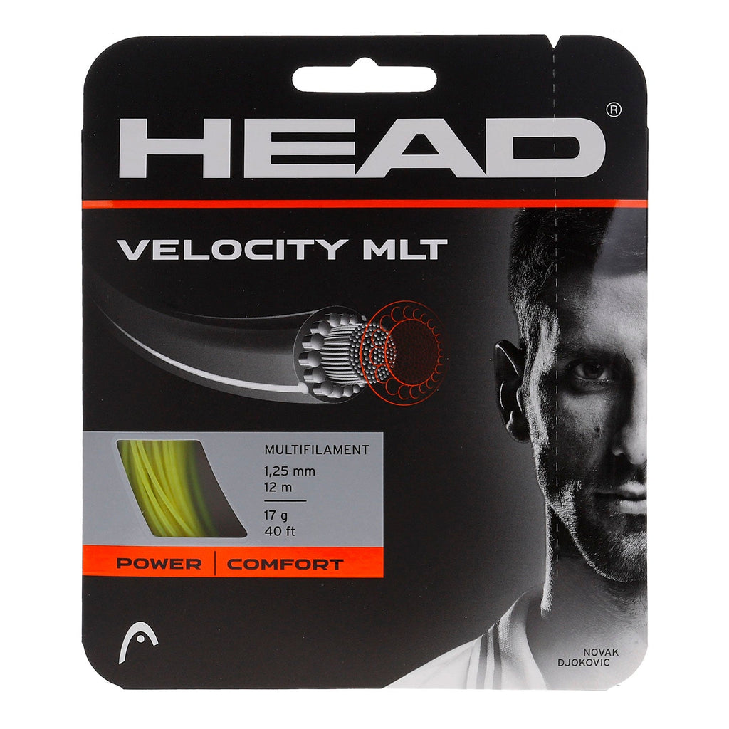 Head Velocity MLT 17 Tennis String (Yellow) - RacquetGuys.ca