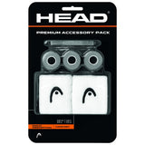 Head Premium Tennis Overgrip Accessory Pack (Grey) - RacquetGuys